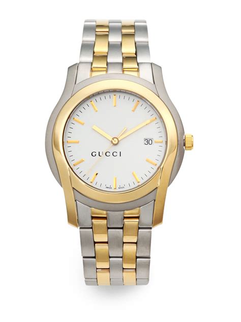 gucci chain shirt|stainless steel Gucci watch men.